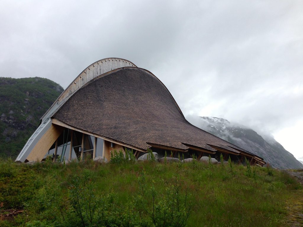 Breheimsenteret i Jostedalen.