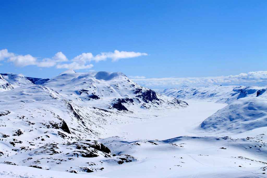 Galdeberget sett fra Langeskavlen.