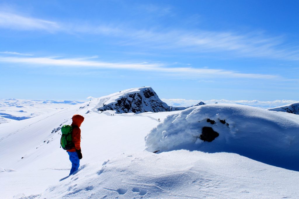 Austre Kalvehøgde sett fra Mugna