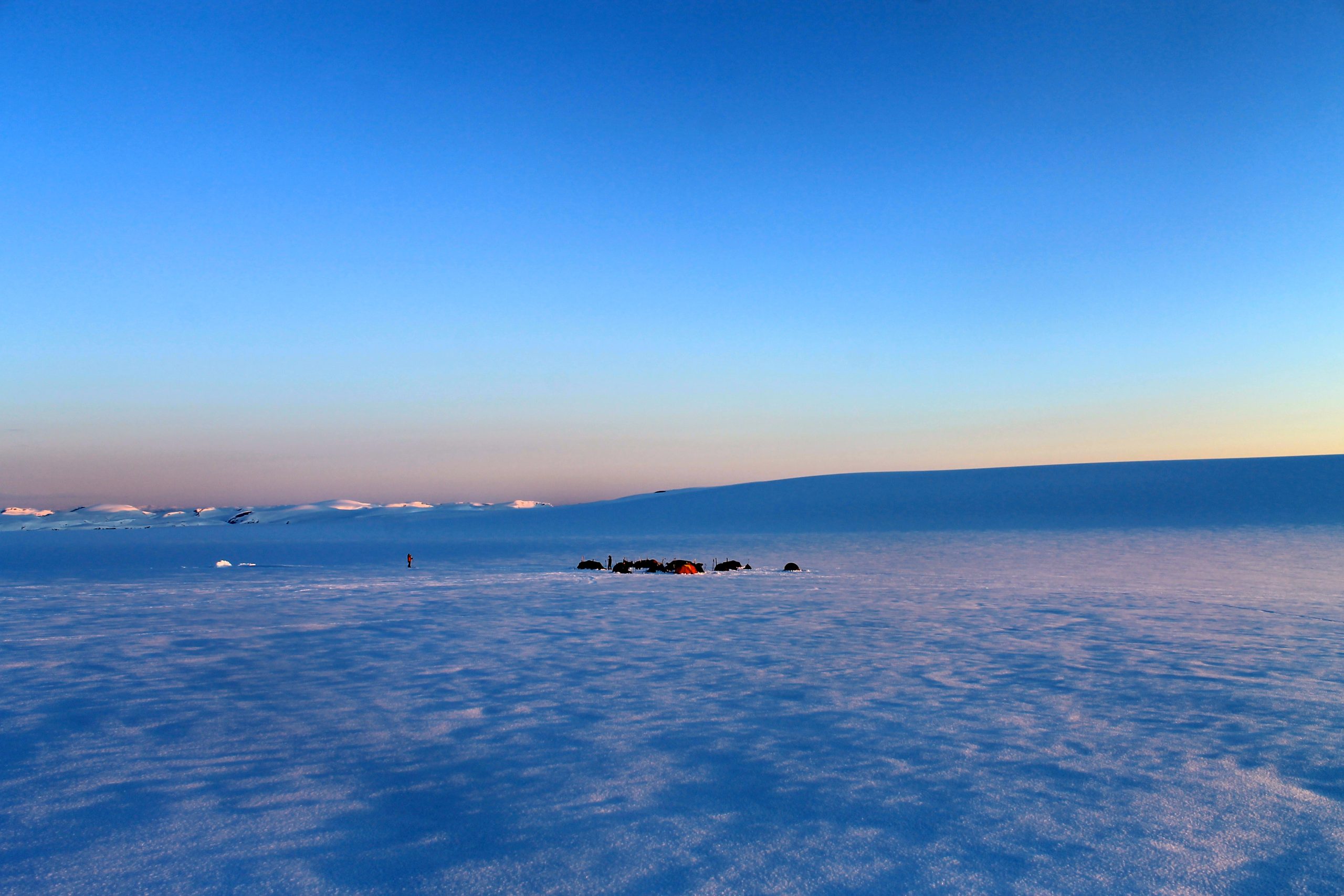 Camp på Jostedalsbreen