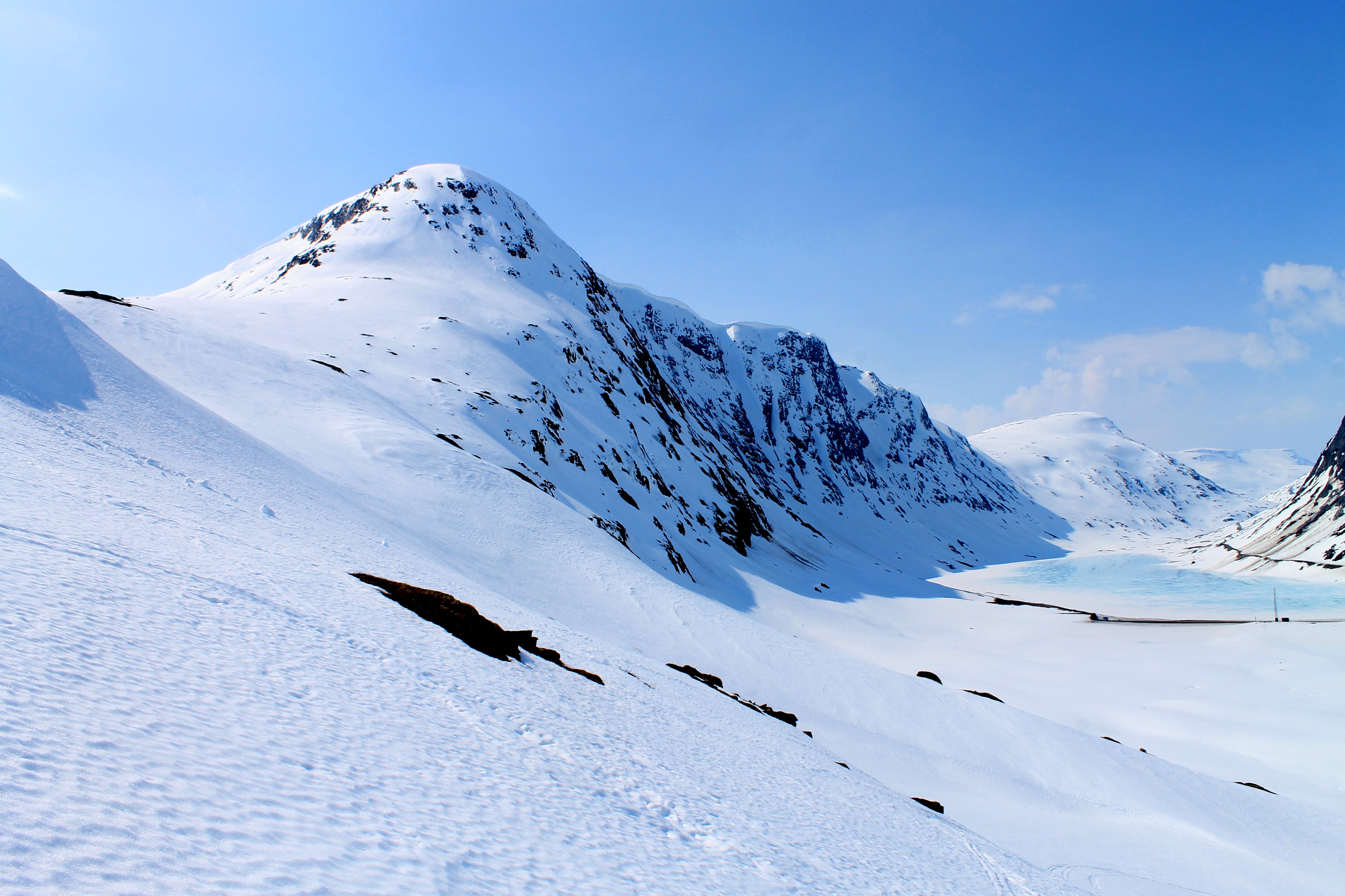 Oppljosegga (1.540 moh) på Strynefjellet