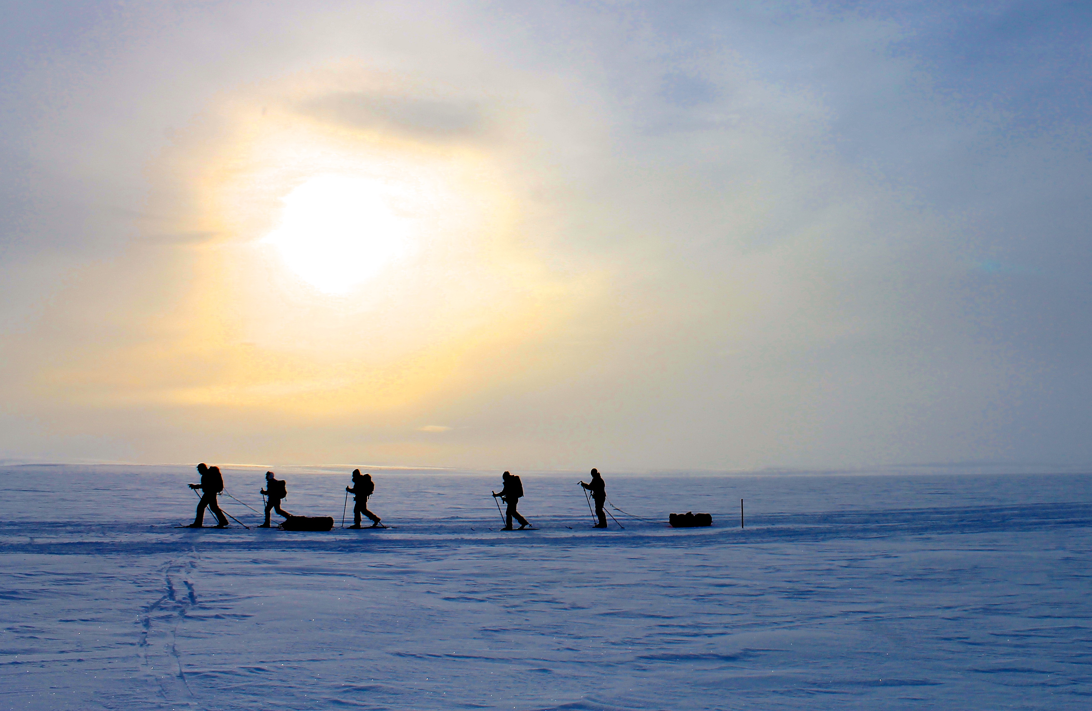 På ski over Finnmarksvidda fra Alta til Karasjok.