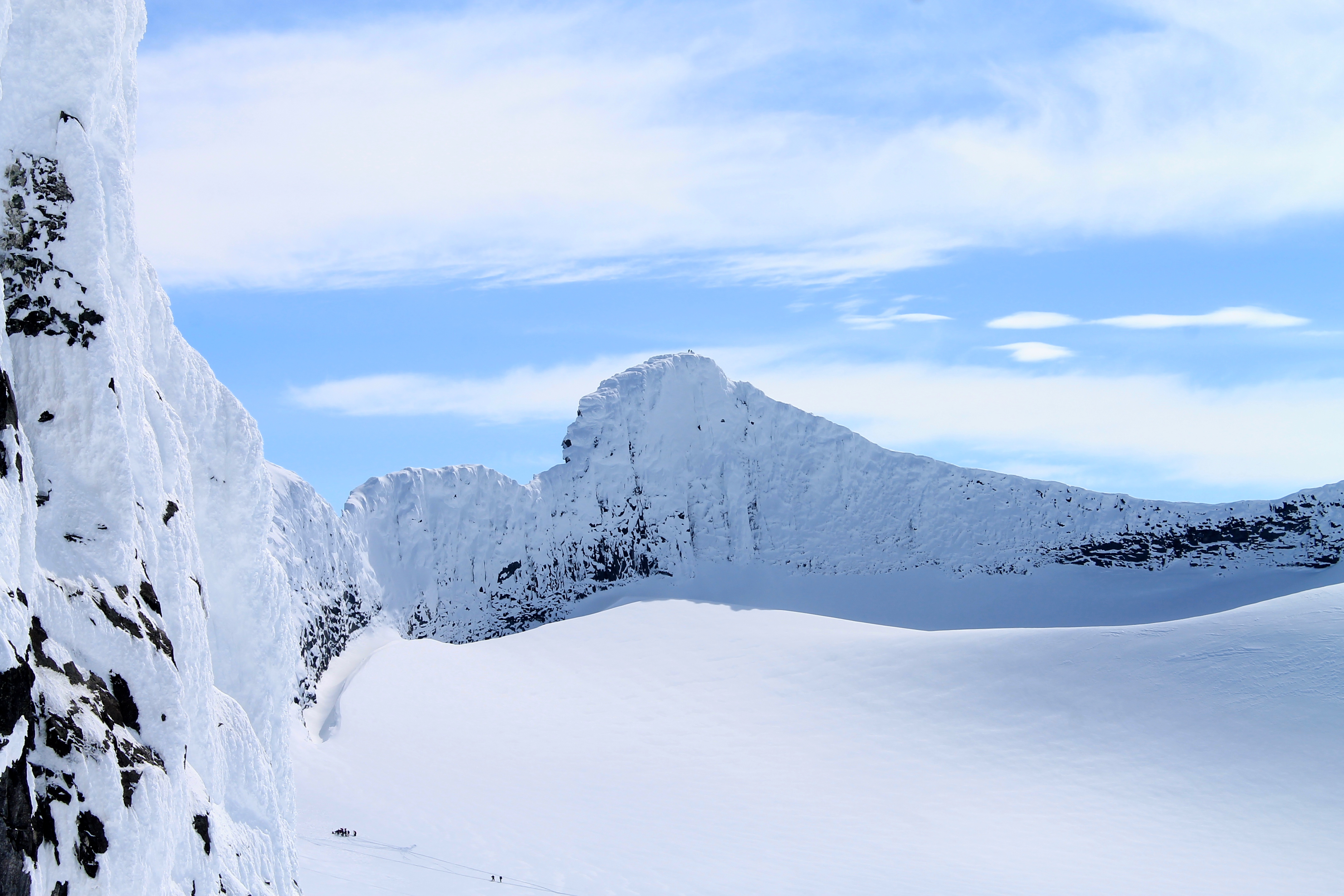 Bjørneryggen i Smørstabbtindmassivet, Jotunheimen.