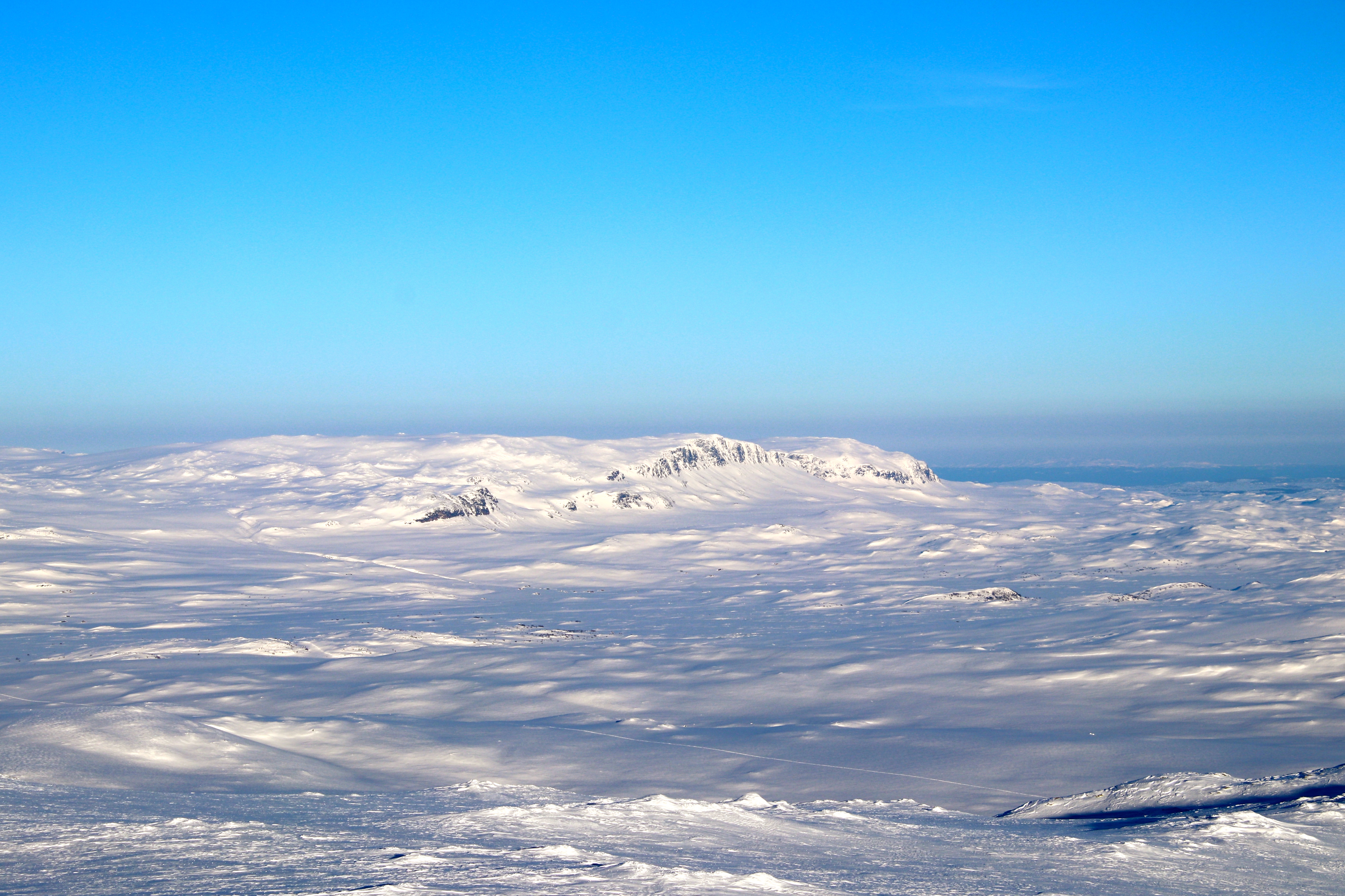 Reinskarvet (1.791 moh) sett fra Blåbergi.