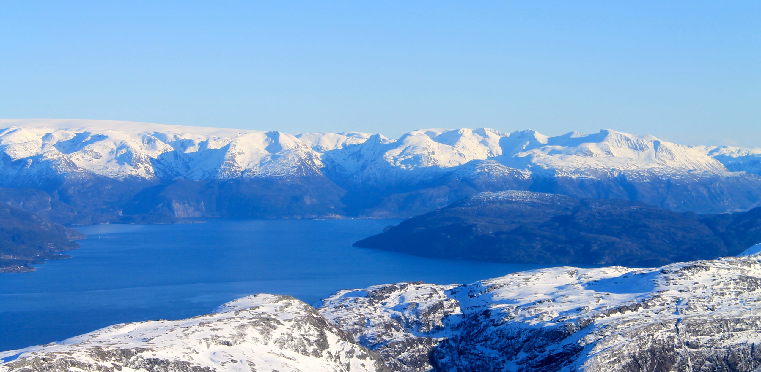 Folgefonna og Rosendalsalpene