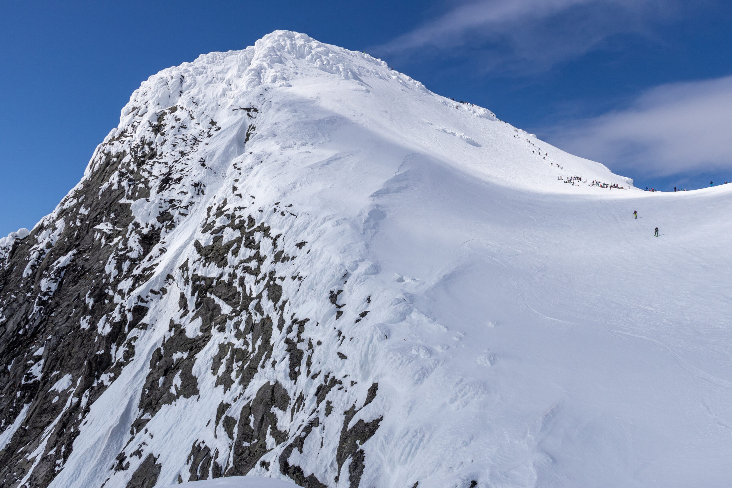 Toppen av Store Ringstind, en ski-klassiker i Hurrungane.