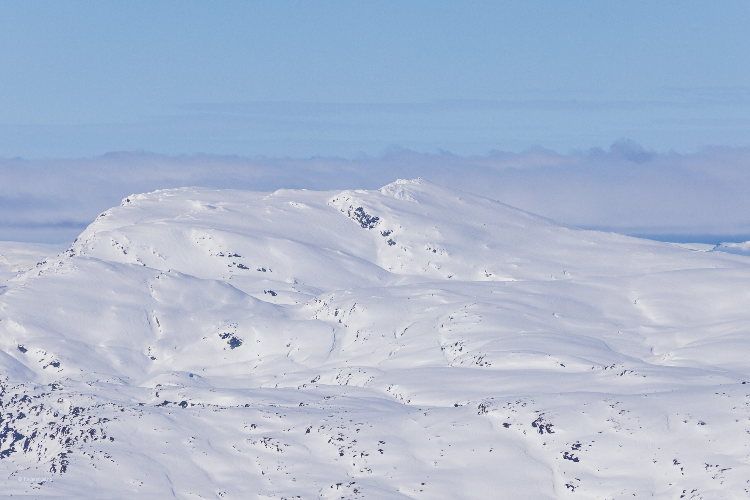 Kvitanosi (1.432 moh) er et populært skiturmål på Voss og i Stølsheimen.