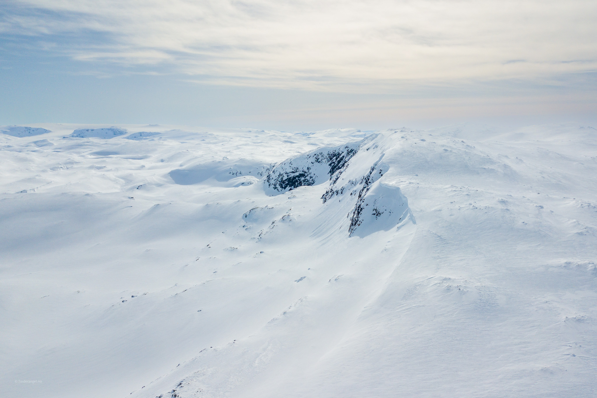 Vargabreen (1.766 moh) i Skarvheimen.