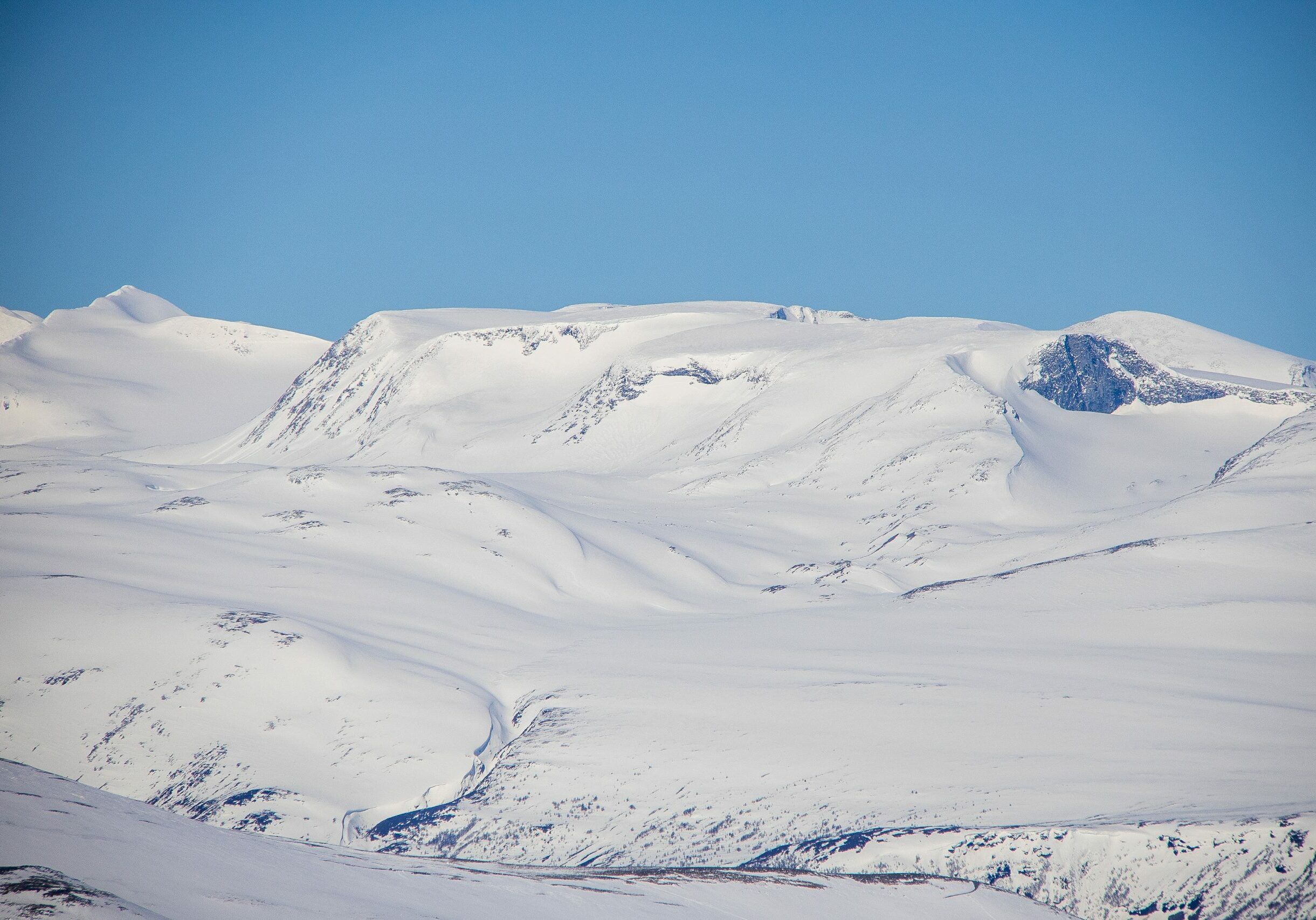 Fjellmassivet Hestbreapiggan i Breheimen.