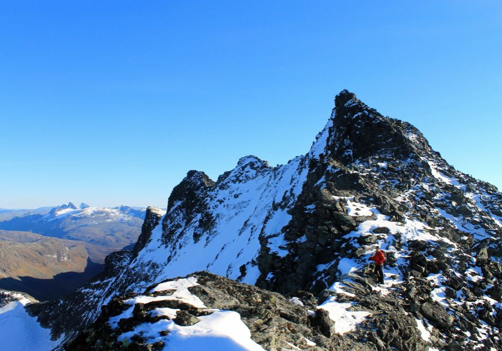 Dyrhaugsryggen i Hurrungane, Jotunheimen.