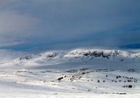 Hallingskarvet sett fra Grønebakken.