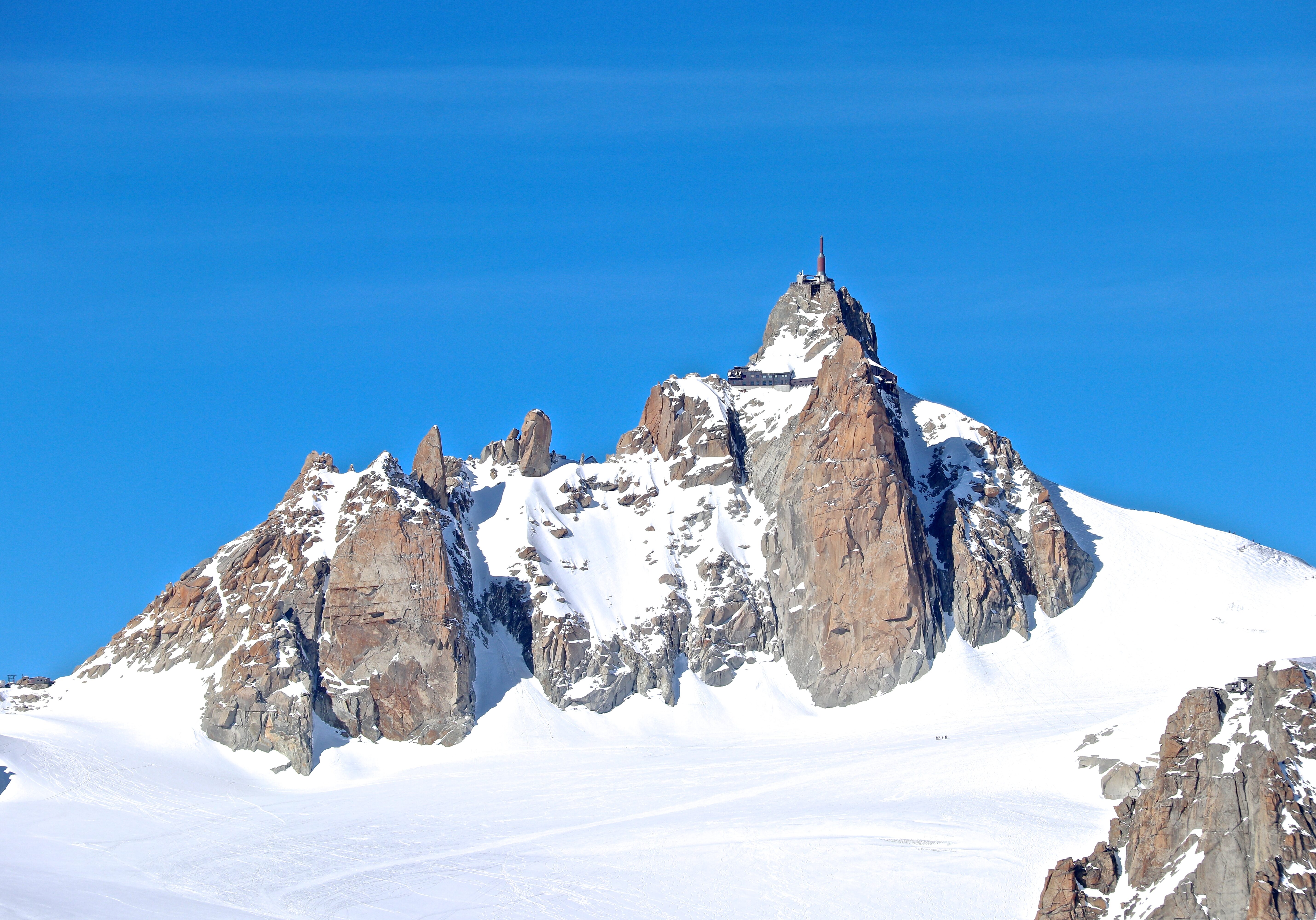 Fjellryggen Arête des Cosmiques er en flott og morsom mix travers.