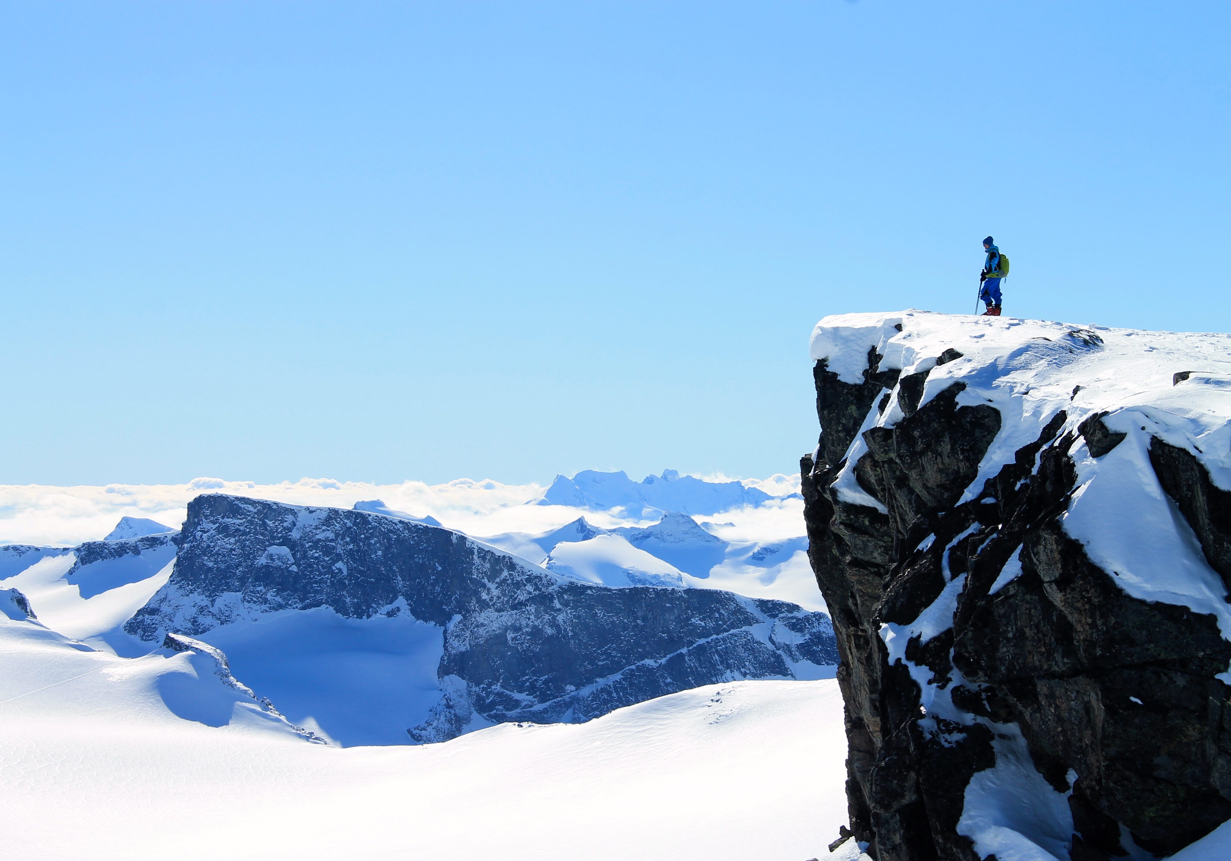 Utsikten fra Keilhaustopp er formidabel. Foto: Jørn Eriksson.