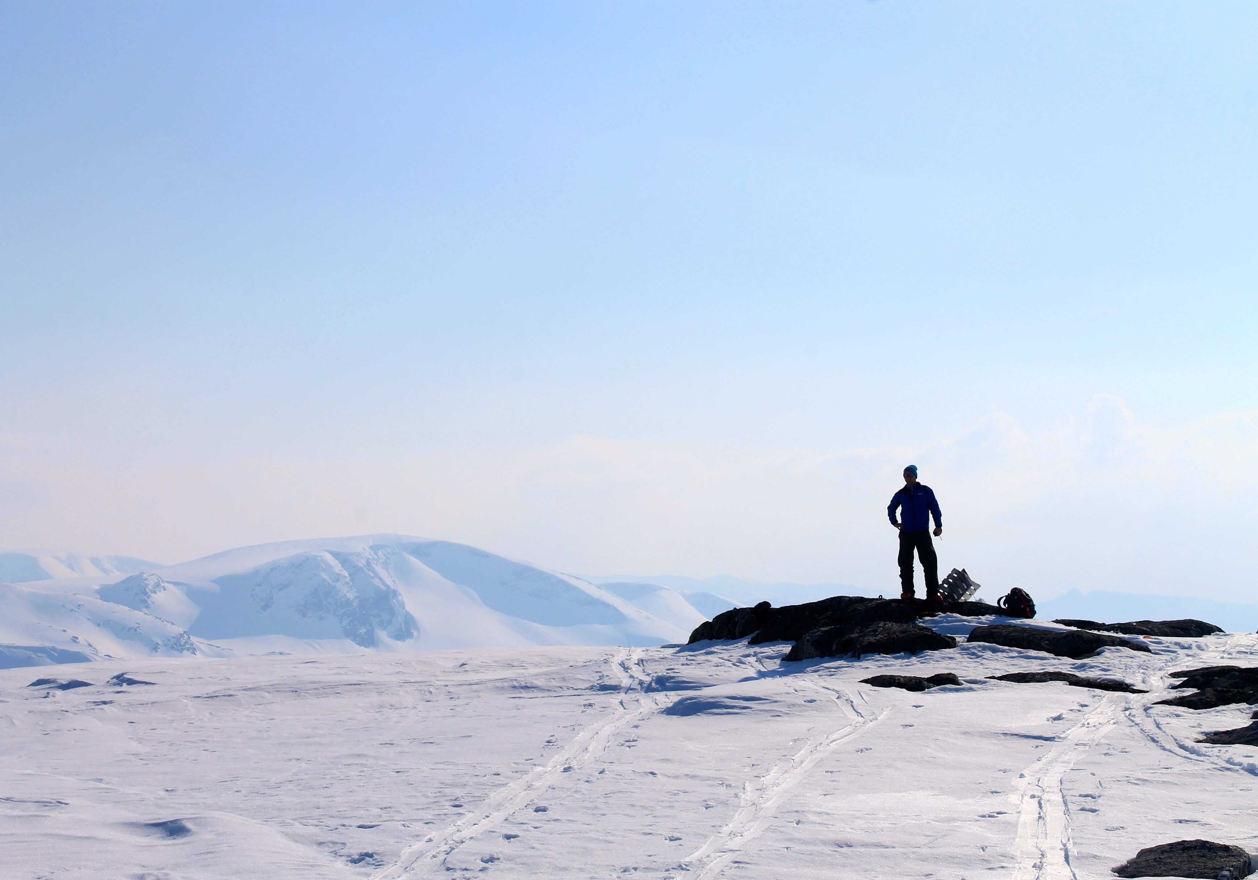 Toppen av Langvasseggi på Strynefjellet.