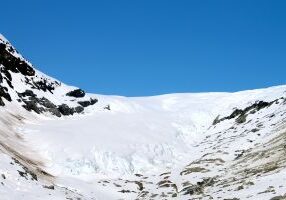 Fåbergstølsbreen er en av Jostedalsbreens mange brearmer.