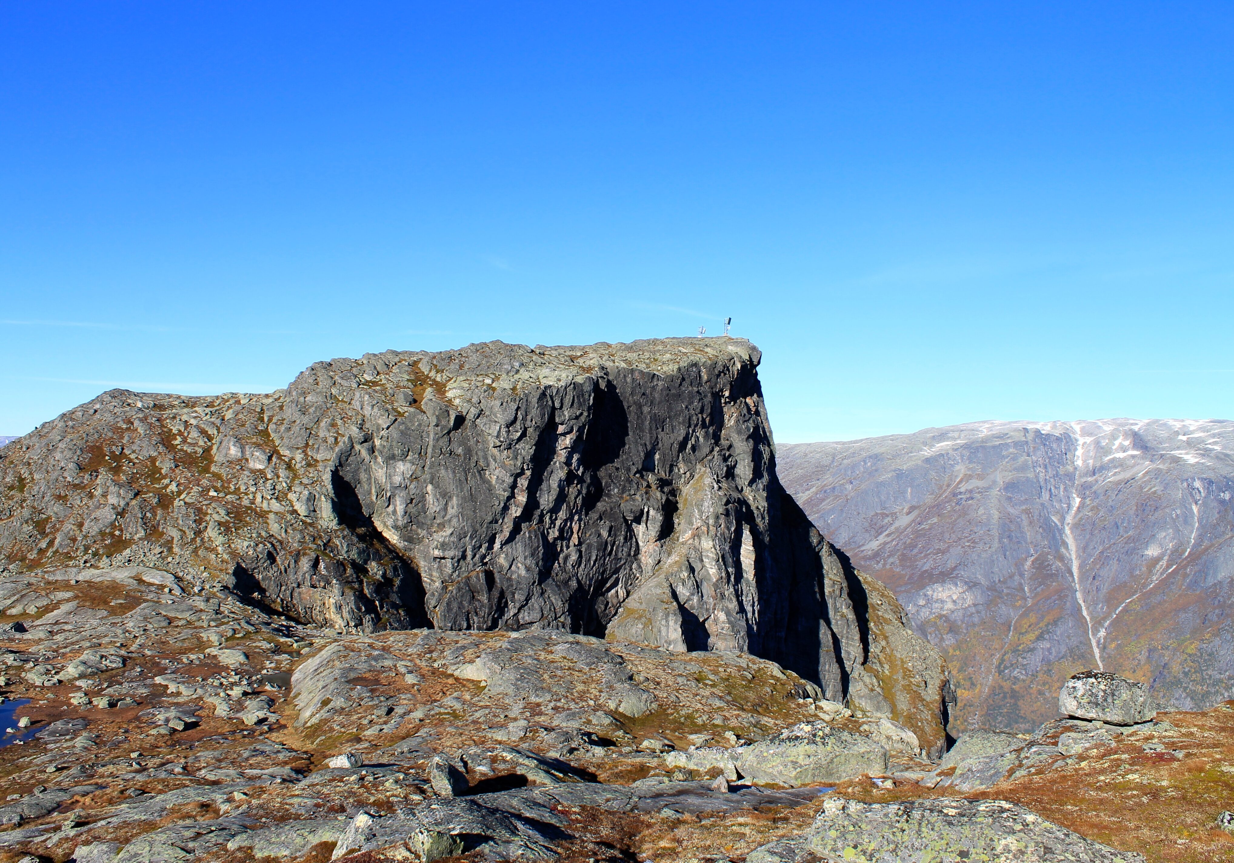 Øktarnuten er et flott utsiktspunkt innerst i Hardanger.